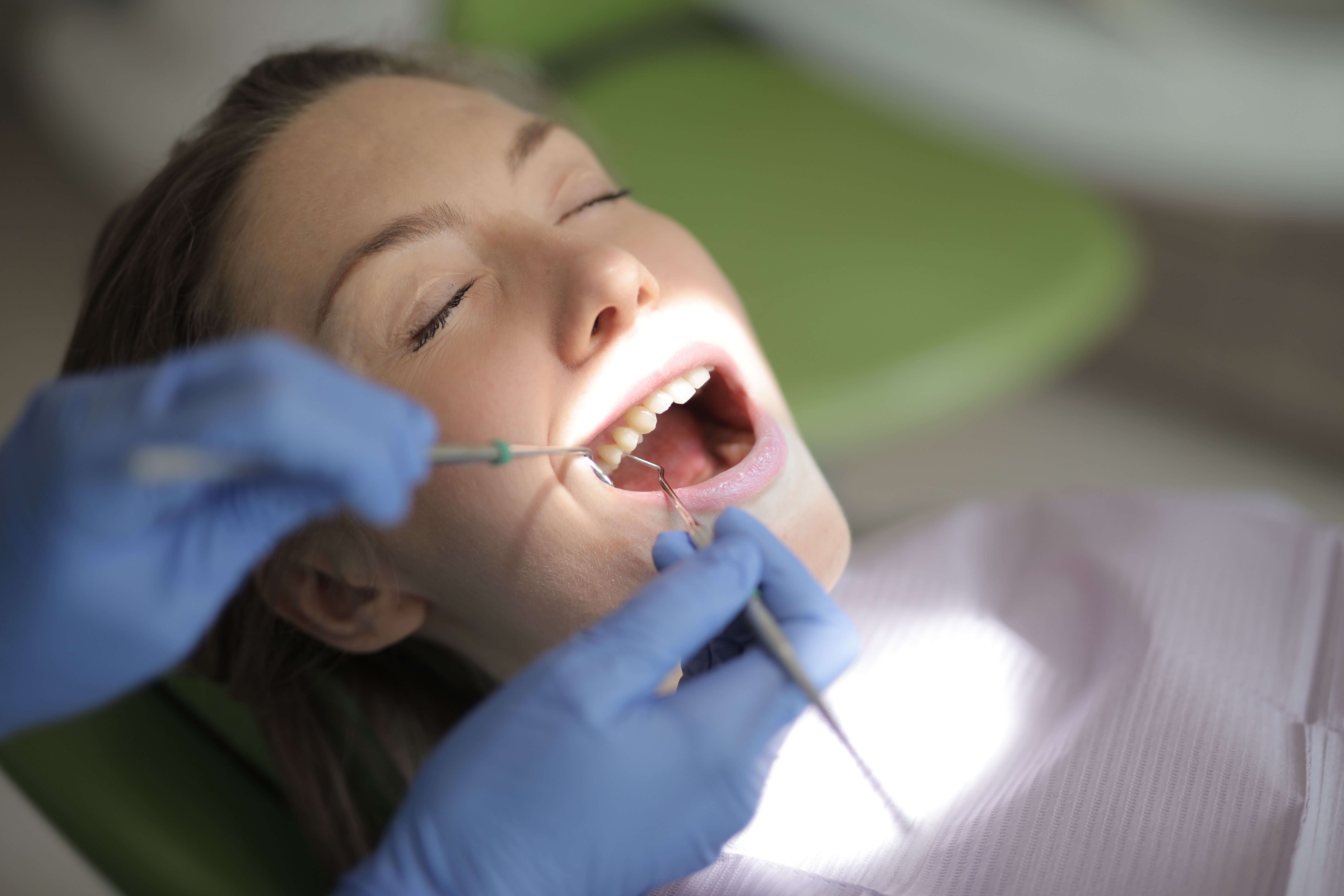 Antes do tratamento odontológico